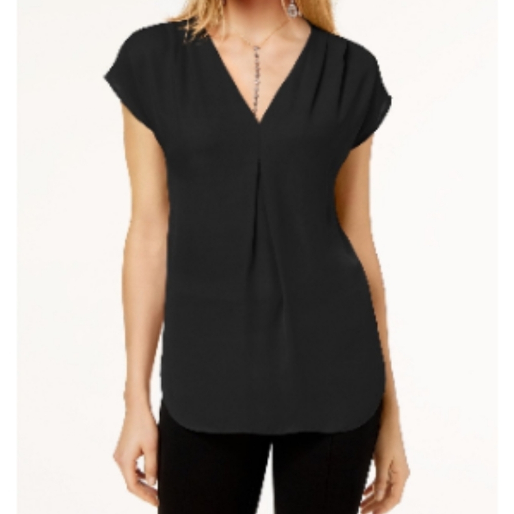 NWT INC INTERNATIONAL CONCEPTS High-Low Blouse - Picture 3 of 7